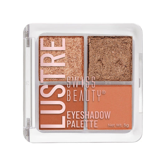 Swiss Beauty Lustre Eye Shadow Palette (02 Nude Addict) : 5 g