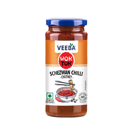 Veeba Wok Tok Chilli Schezwan Chutney : 250 g