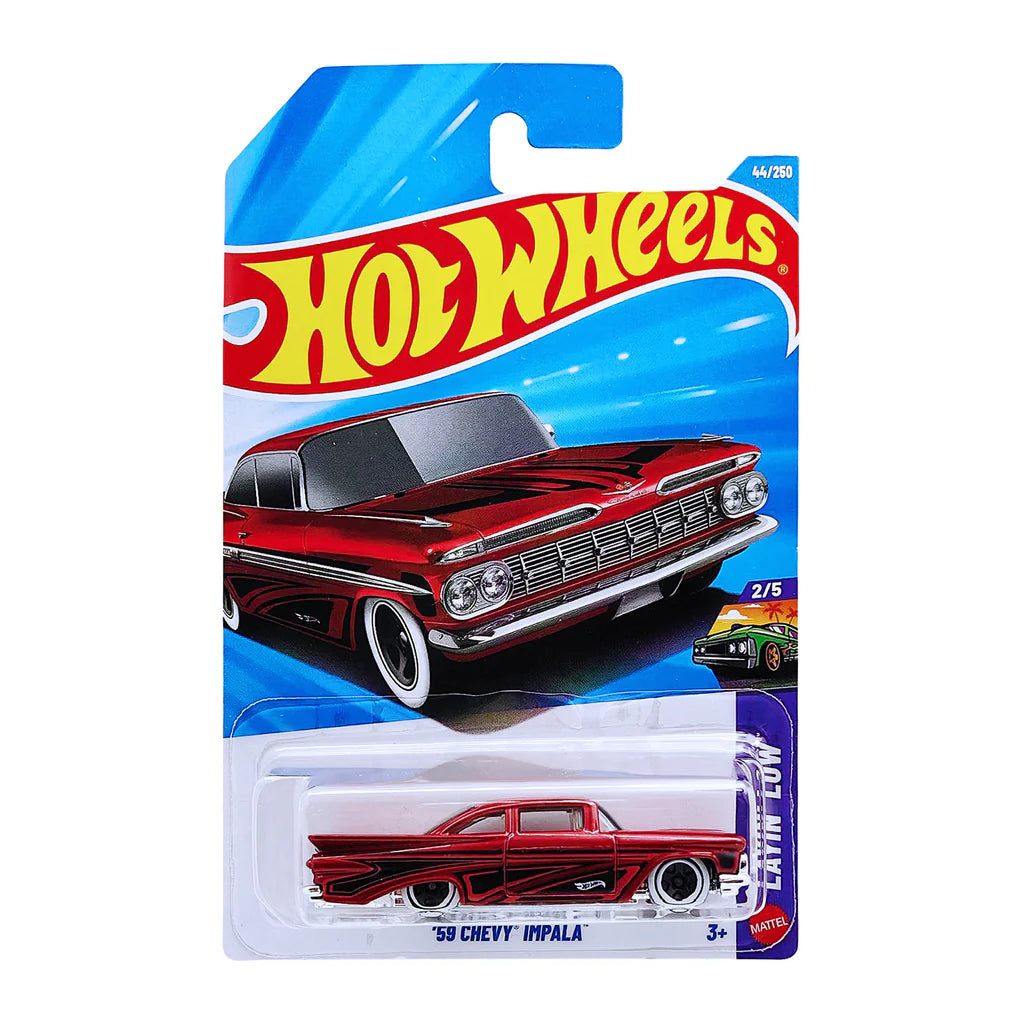 ’59 Chevy Impala (Red) – Hot Wheels 2025 by Mattel