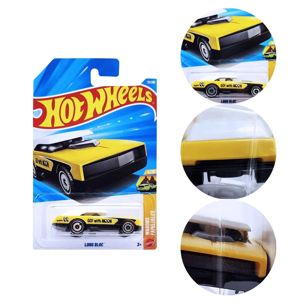 Long Bloc (Yellow) – Hot Wheels Imported by Mattel - Prithvi Enterprises