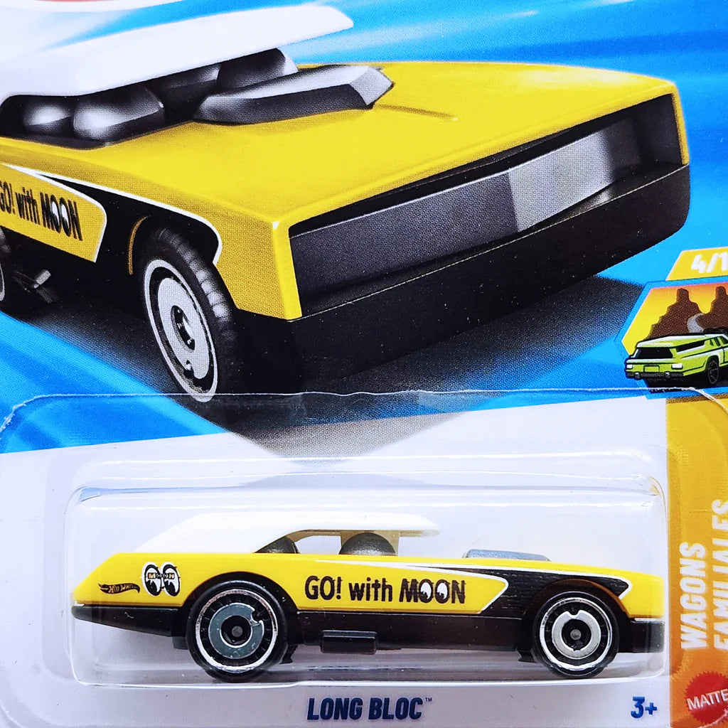 Long Bloc (Yellow) – Hot Wheels Imported by Mattel - Prithvi Enterprises