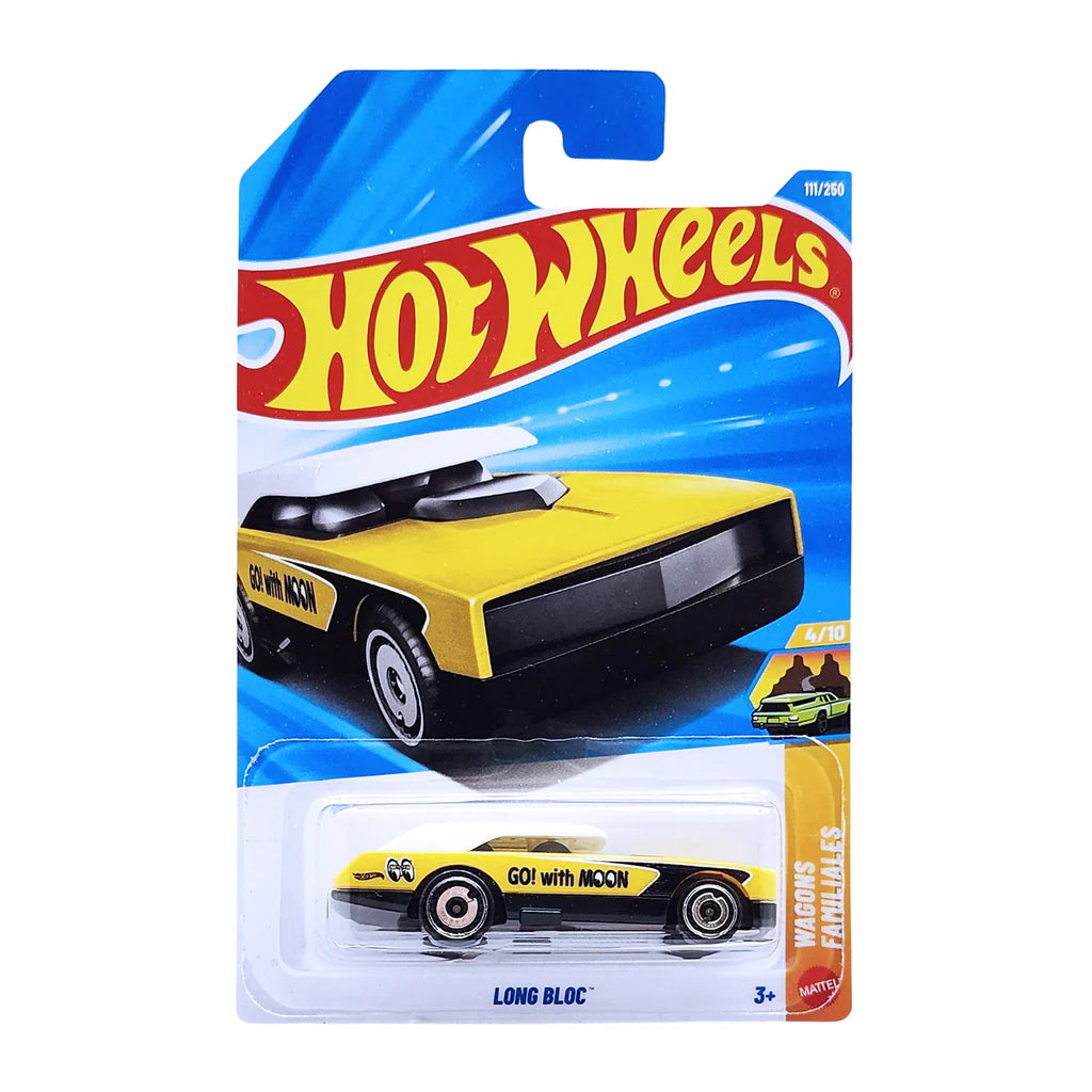 Long Bloc (Yellow) – Hot Wheels Imported by Mattel - Prithvi Enterprises