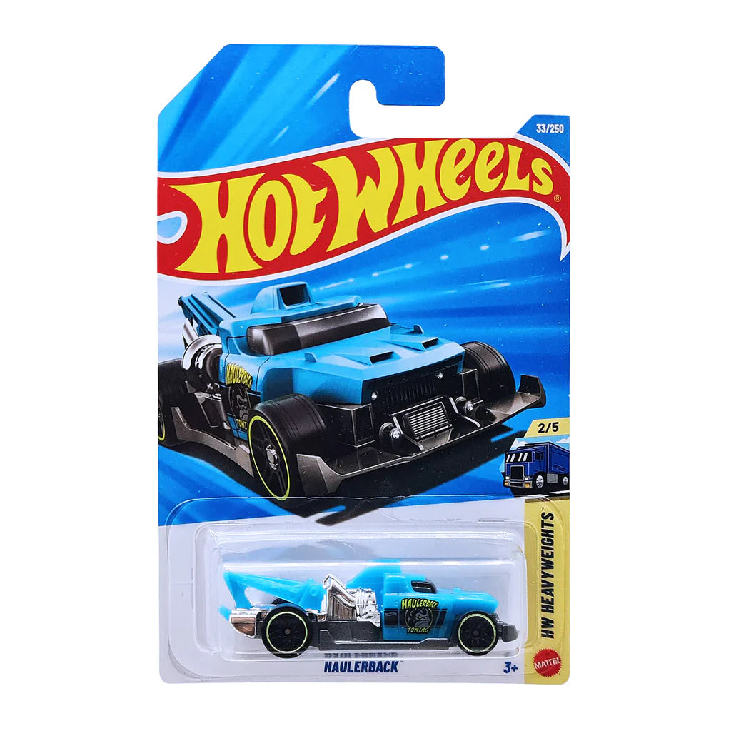 Haulerback (Blue) – Hot Wheels by Mattel - Imported (B Case)