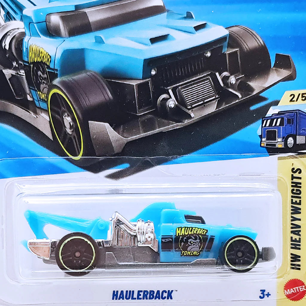Haulerback (Blue) – Hot Wheels by Mattel - Imported (B Case)