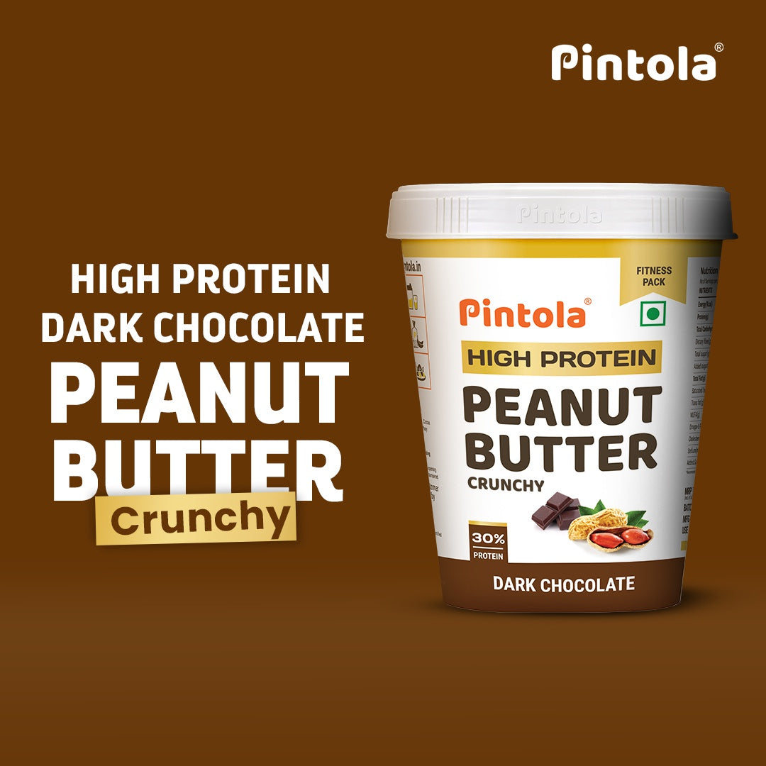 Pintola Dark Chocolate Crunchy Peanut Butter : 510 g