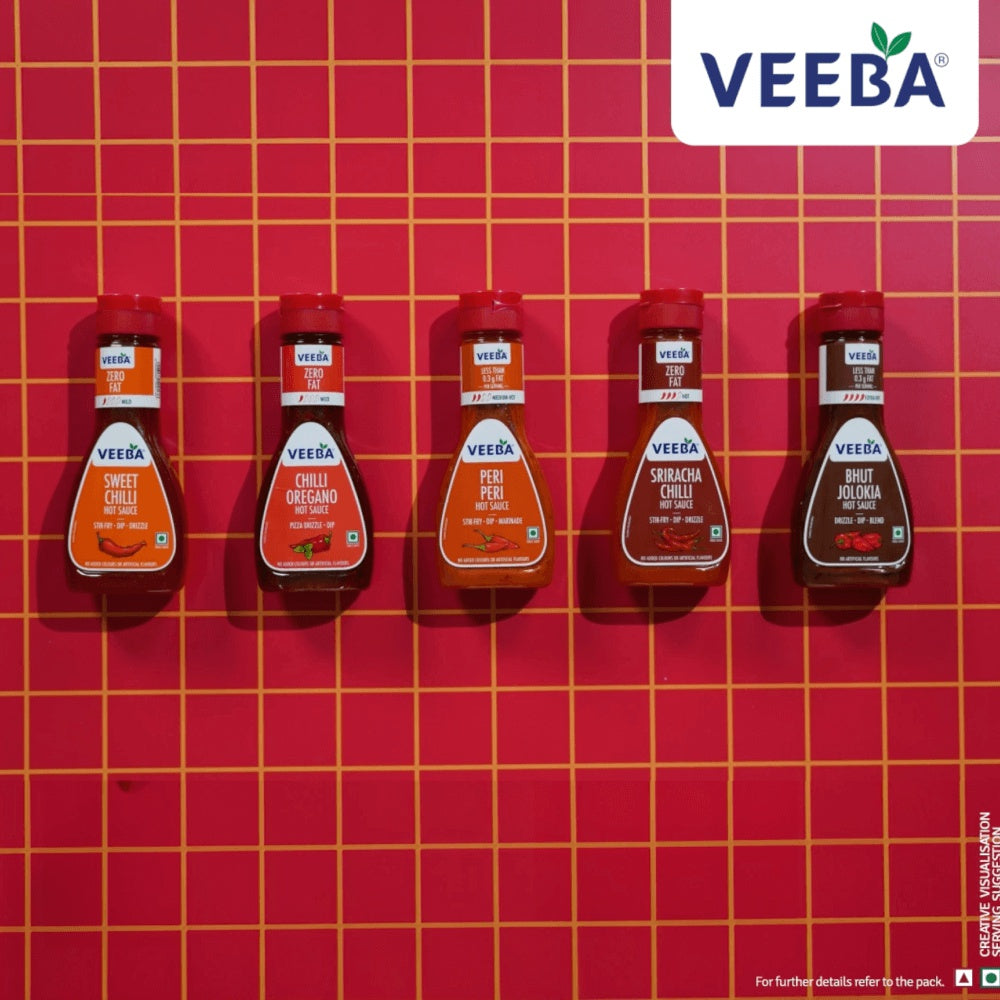 Veeba Sriracha Chilli Garlic Sauce : 320 g