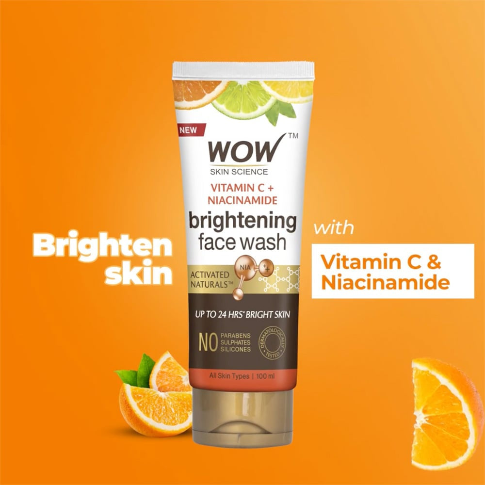 Wow Skin Science Vitamin C Face Wash : 100 ml