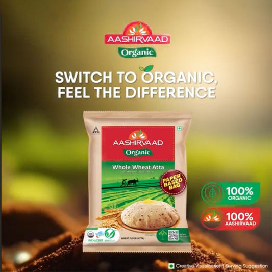 Aashirvaad Organic Atta : 1 kg