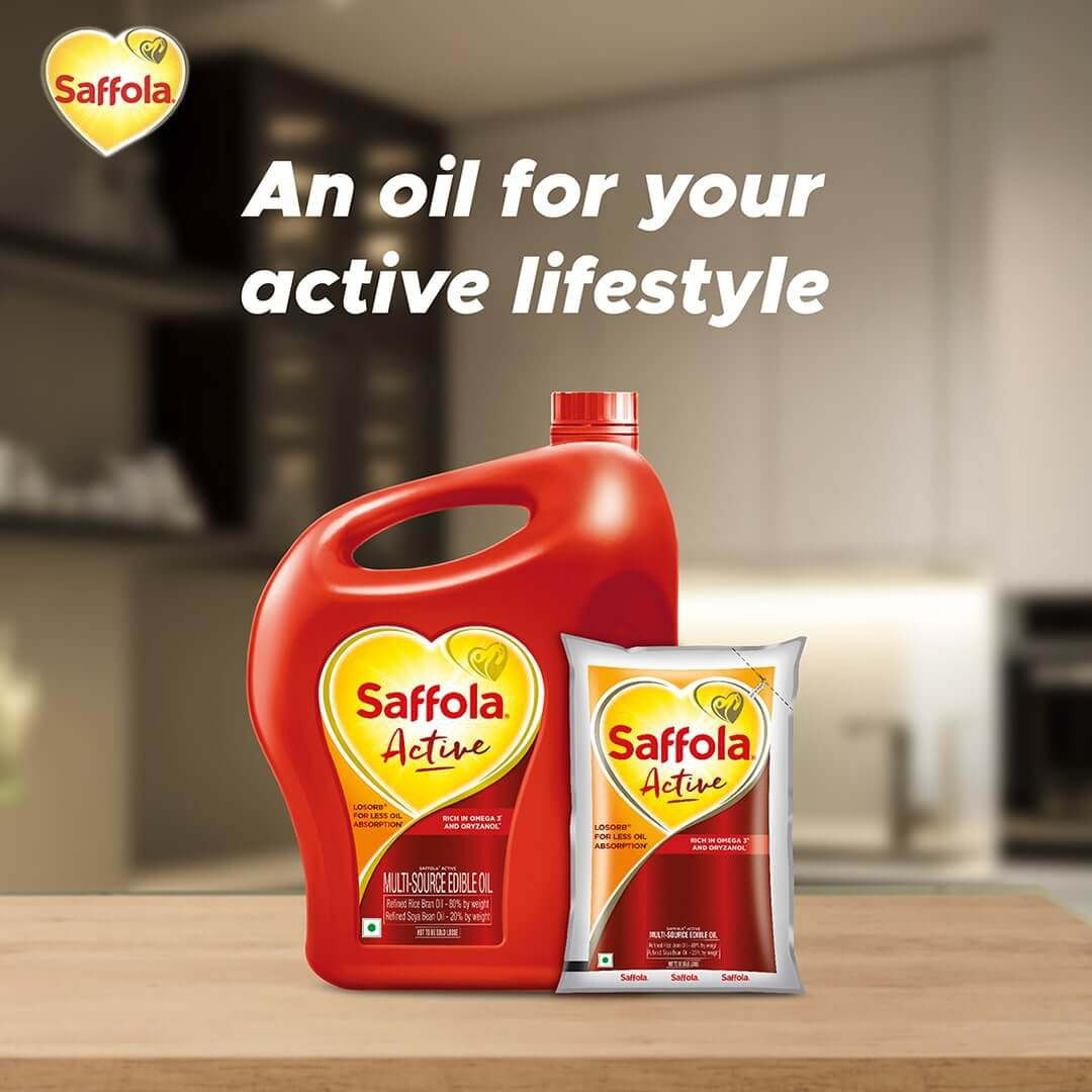 Saffola Active Pro Weight Watchers Edible Oil : 1 ltr