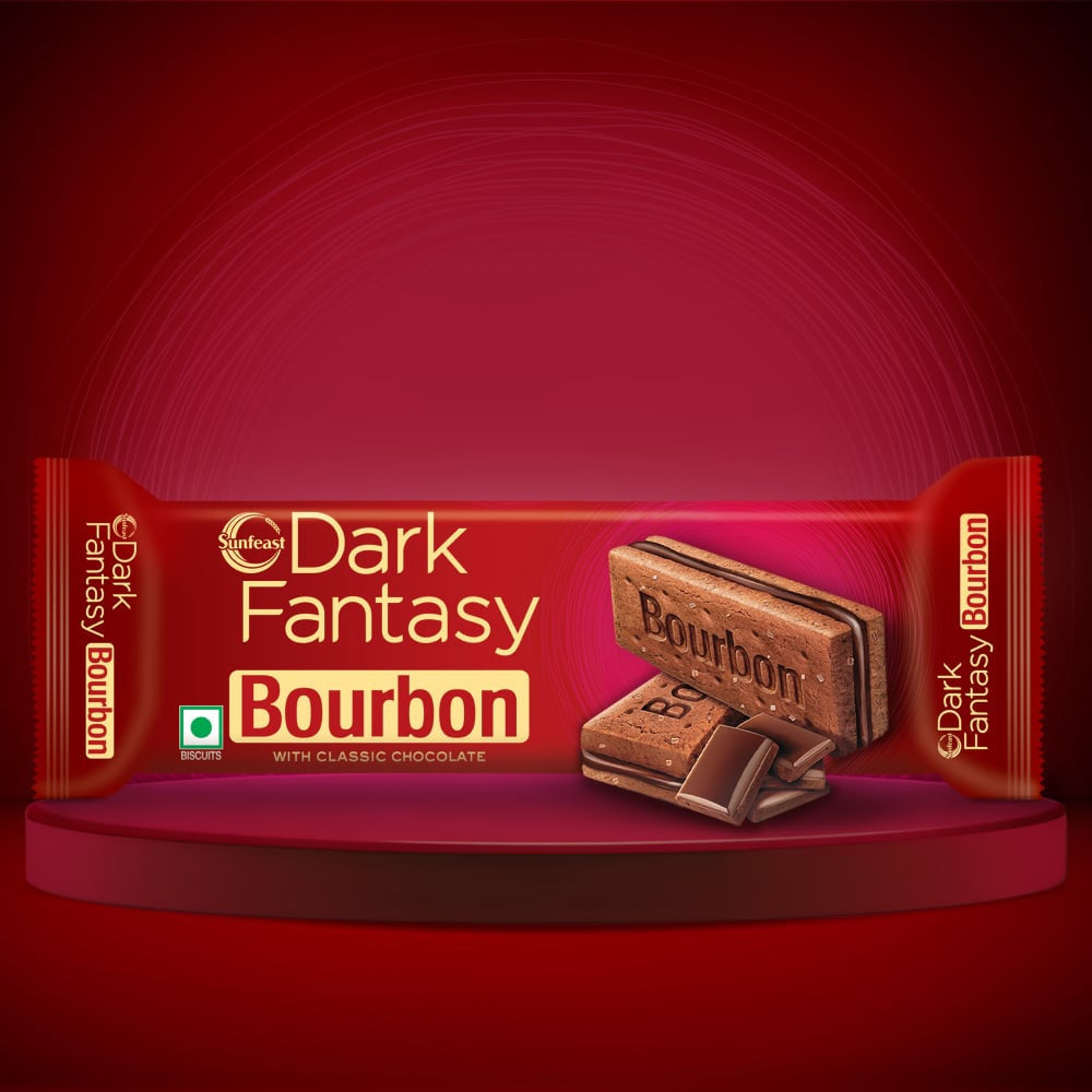 Sunfeast Bourbon Dark Fantasy Biscuit : 111.6 g