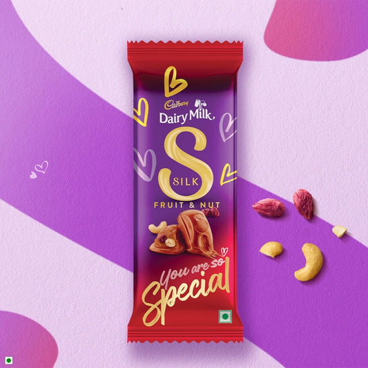 Cadbury Dairy Milk Silk Fruit & Nut Flavoured Chocolate Bar : 137 g