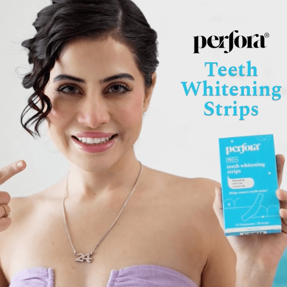 Perfora Pro+ Teeth Whitener Strips : 1 pack (28 pieces)