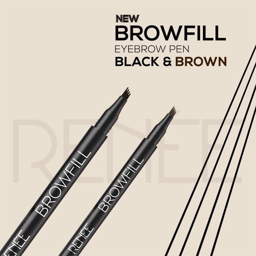 Renee Browfill Eyebrow Eyebrow Pencil (Browfill Black) : 1 ml