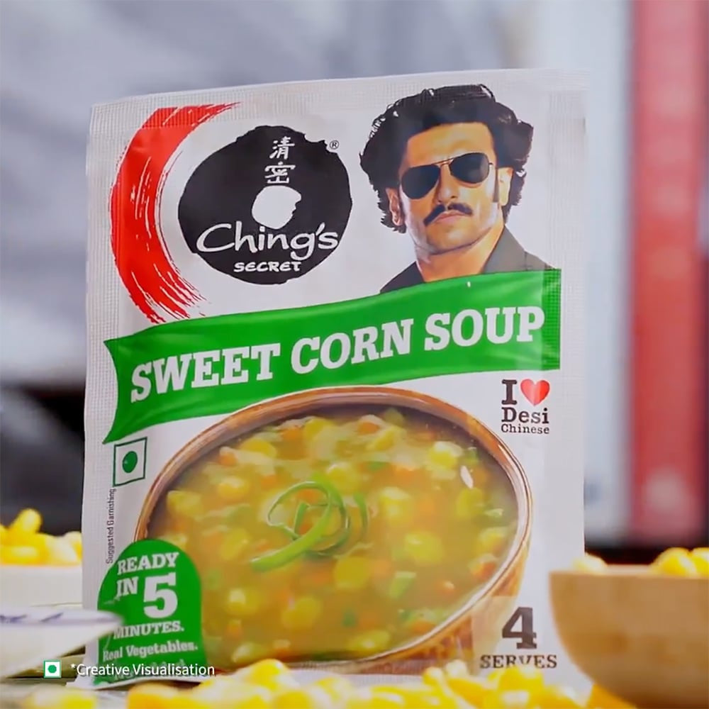 Ching's Secret Sweet Corn Veg Soup : 55 g