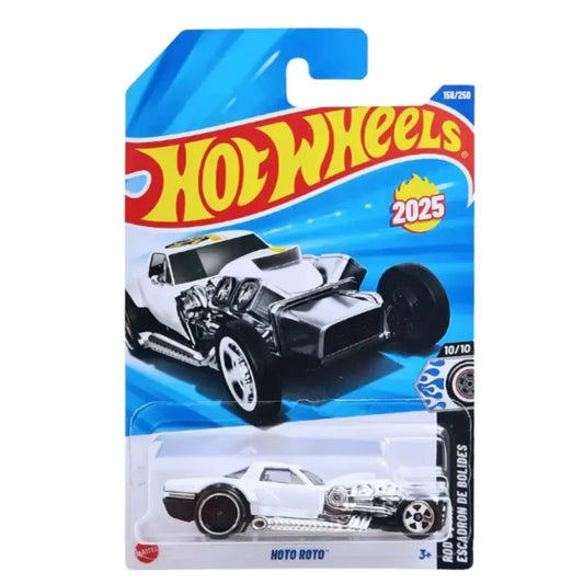 Hoto Roto (White) – Hot Wheels 2025 by Mattel