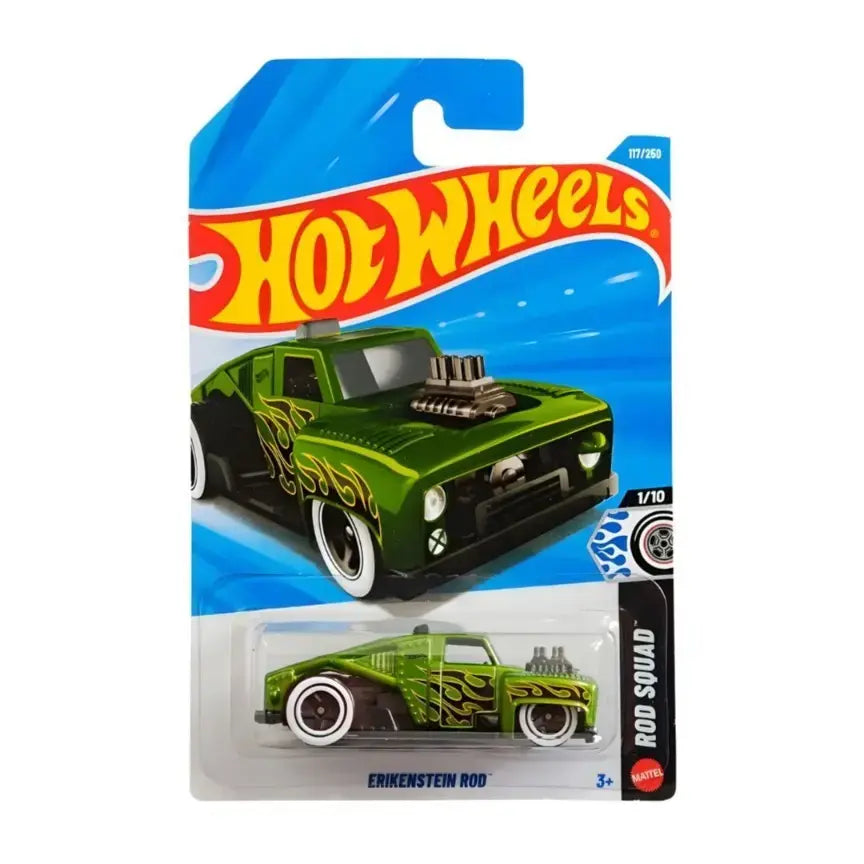 Erikenstein Rod (Green) – Hot Wheels Imported by Mattel - Prithvi Enterprises