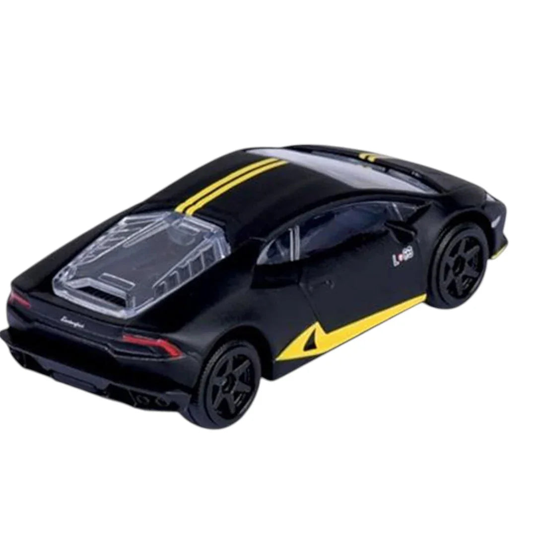 Lamborghini Huracán Avio (Matte Black) – Majorette Showroom Moving Parts Edition