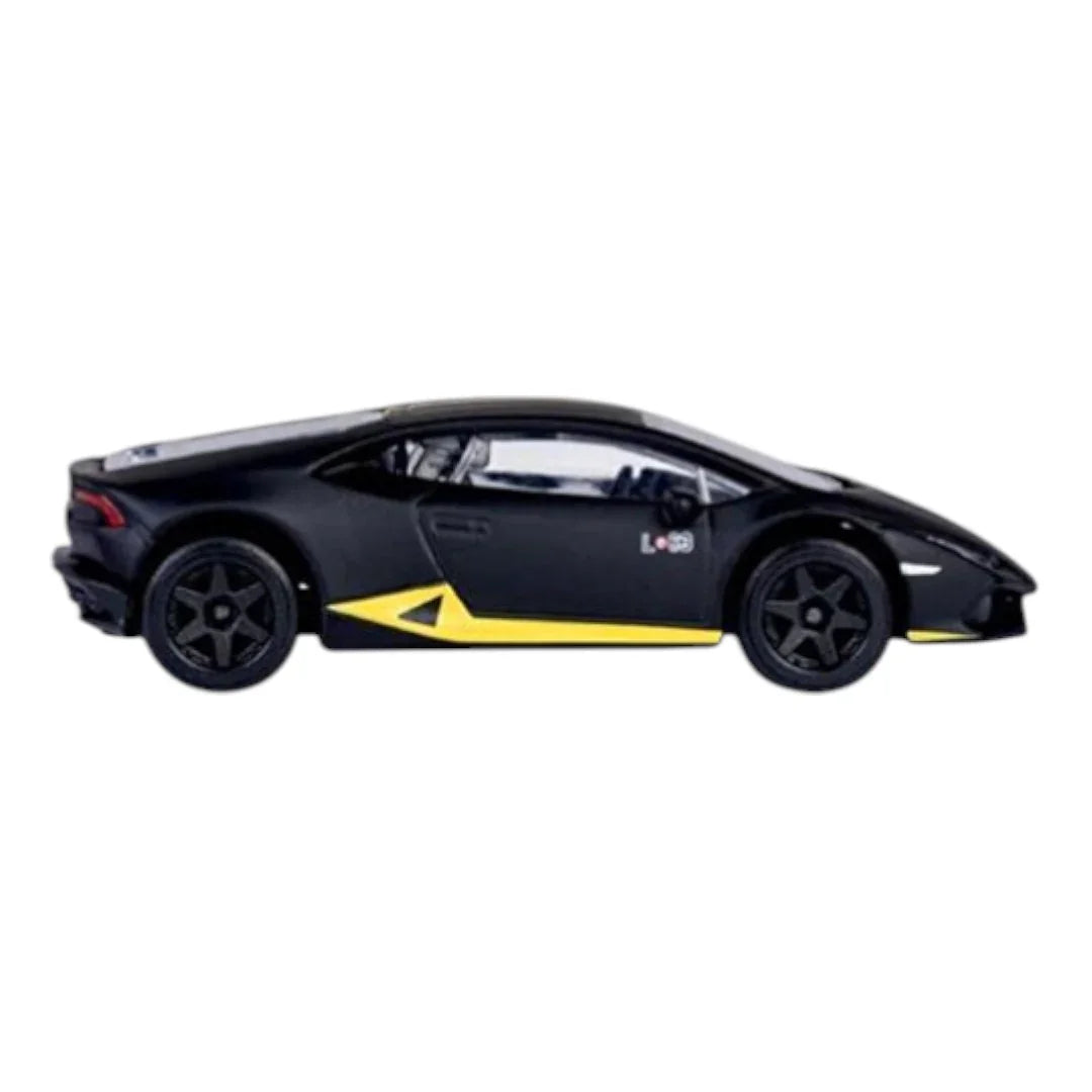 Lamborghini Huracán Avio (Matte Black) – Majorette Showroom Moving Parts Edition