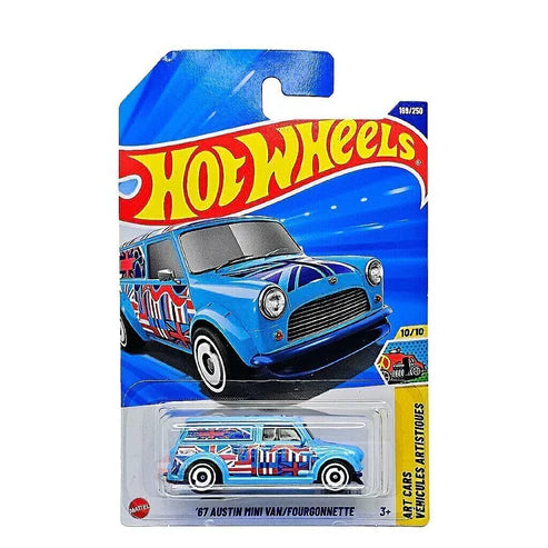 ’67 Austin Mini Van/Fourgonnette (Blue) – Hot Wheels 2025 by Mattel