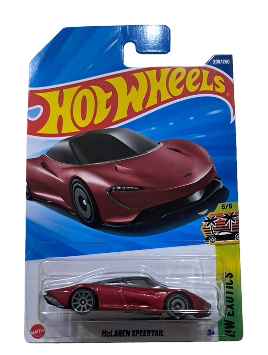 McLaren Speedtail (Red) – Hot Wheels 2025 by Mattel