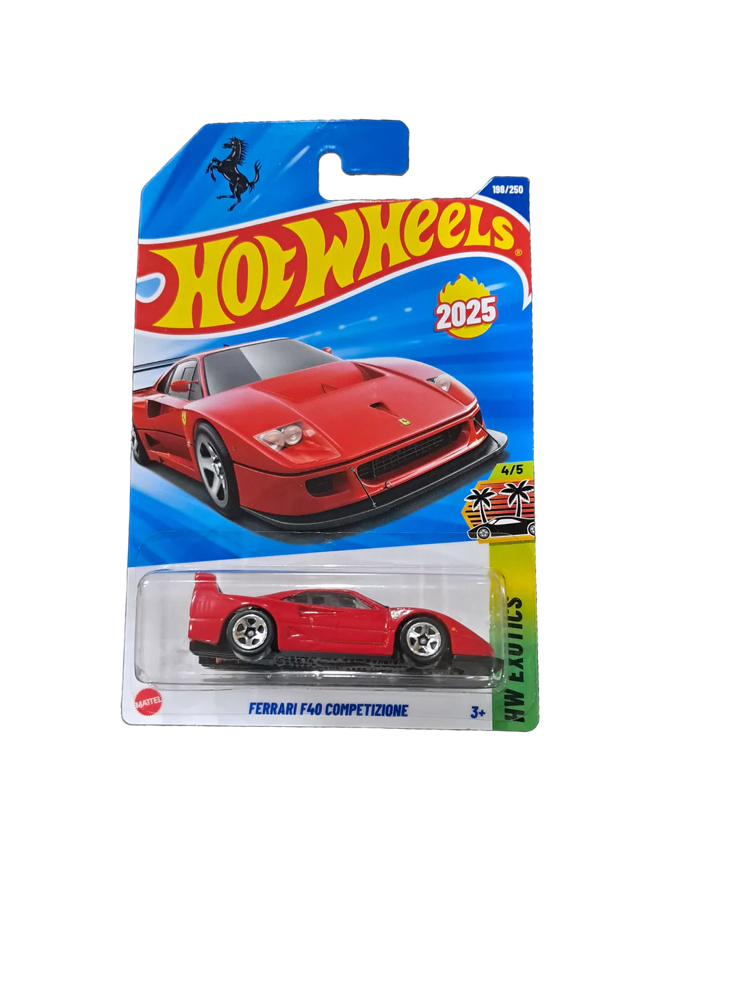 Ferrari F40 Competizione (Red) – Hot Wheels 2025 by Mattel