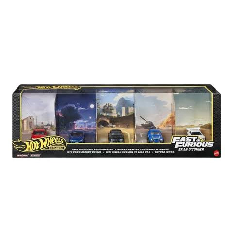 Hot Wheels Fast & Furious: Brian O'Conner Diorama Box Set – Premium by Mattel - Prithvi Enterprises