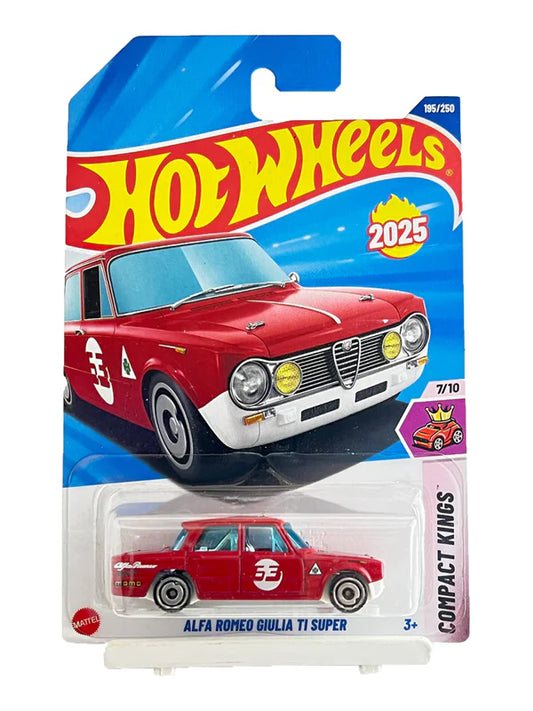 Alfa Romeo Giulia TI Super (Red) – Hot Wheels 2025 by Mattel