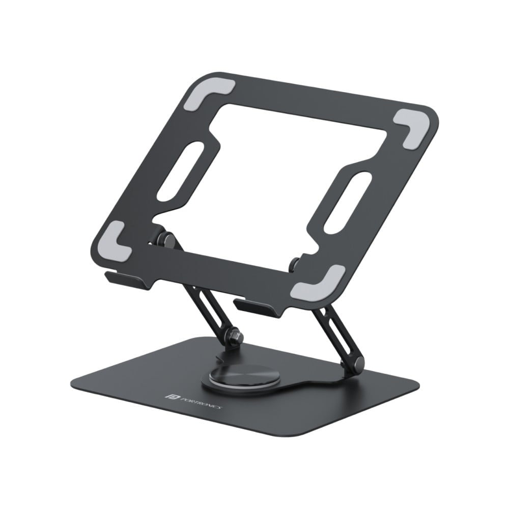 Portronics My Buddy K9 Laptop Stand (Black) : 1 unit