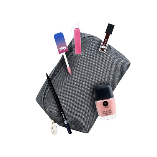 SUGAR Cosmetics Shine On! Make Up Kit Gift Set : 1 pack (4 pieces)