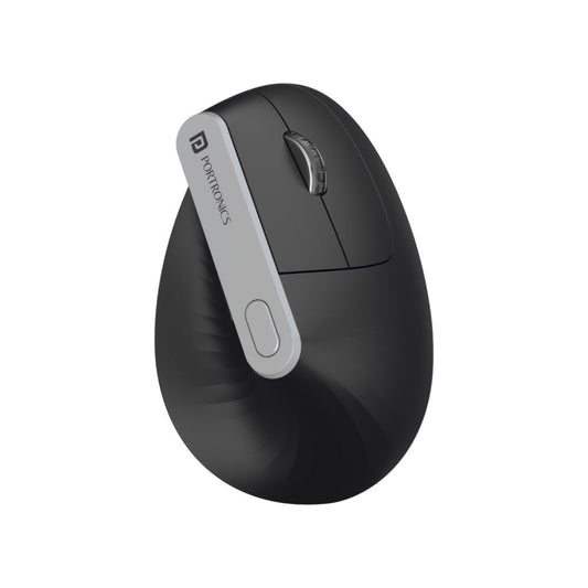 Portronics Toad Ergo Vertical Wireless Mouse (Black) : 1 unit