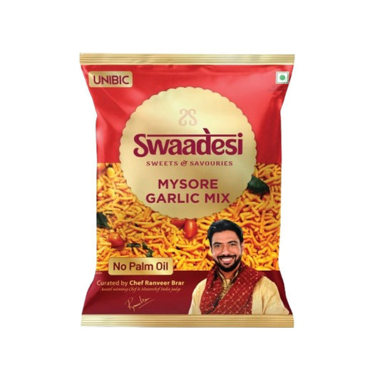 Unibic Mysore Garlic Mixture Namkeen : 130 g