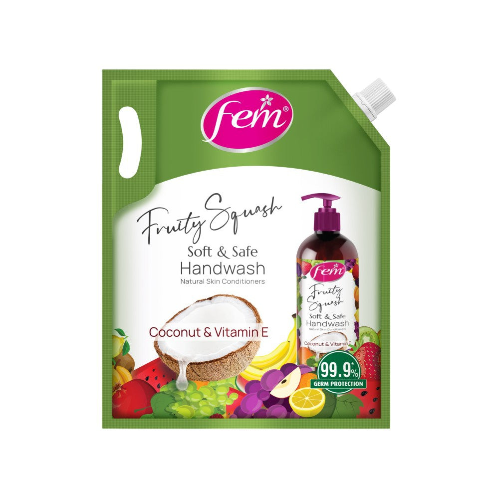 Dabur Fem Fruity Squash Hand Wash : 1.5 ltr
