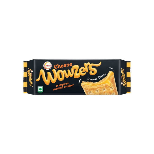 Sunfeast Cheese Wowzers Cracker : 128 g