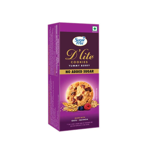 Sugar Free D'Lite Yummy Berry Cookies : 75 g