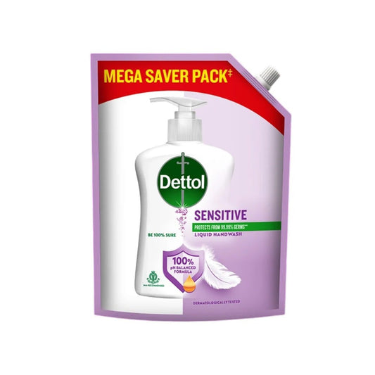Dettol Sensitive Liquid Hand Wash Refill Pouch : 1350 ml