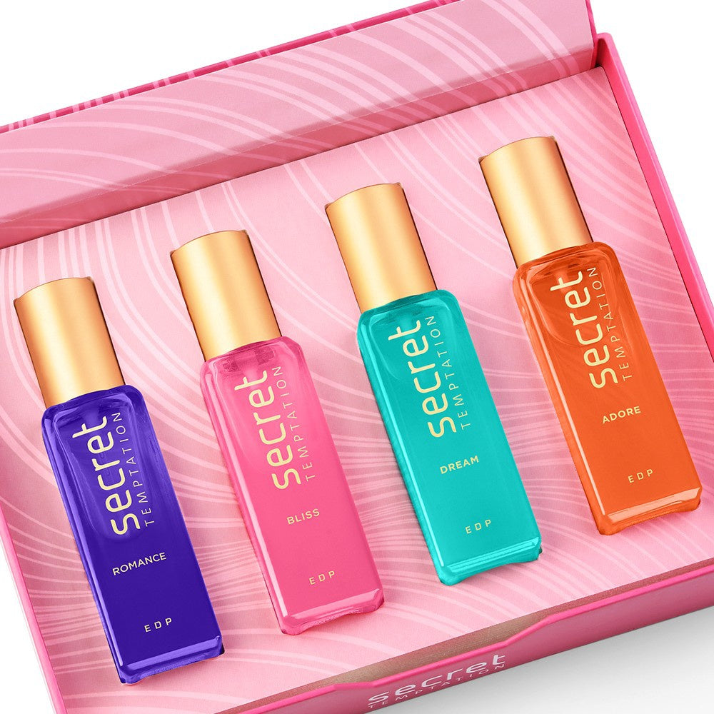 Secret Temptation Premium Women's Perfume Gift Set : 1 pack (4 pieces)