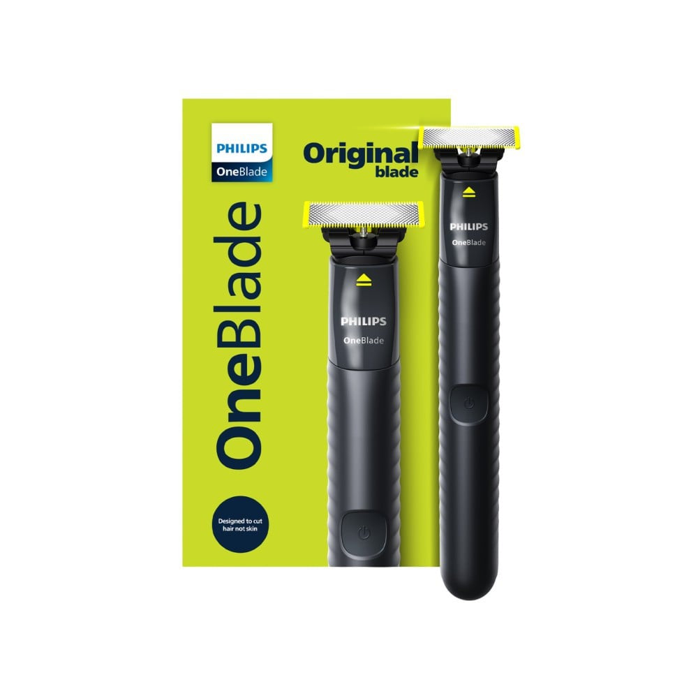 Philips QP1424/10 One Blade Hybrid Beard Trimmer and Shaver (Black) : 1 unit