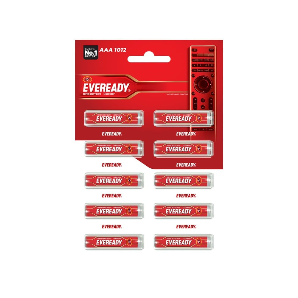Eveready AAA Carbon Zinc Battery : 10 units