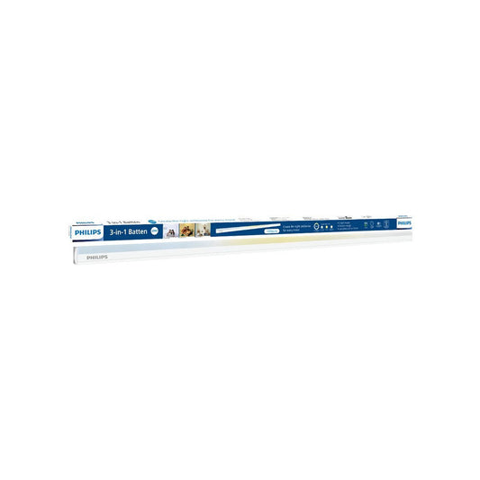 Philips Lighting 3-in-1 20W Multi Purpose Batten (Cool Daylight, Warm white, Natural white) : 1 unit