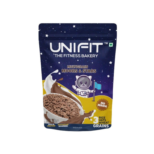 Unifit Multigrain Choco Moons & Stars Kids Cereal : 375 g