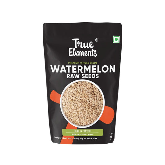 True Elements Raw Watermelon/Magaj Seeds : 150 g
