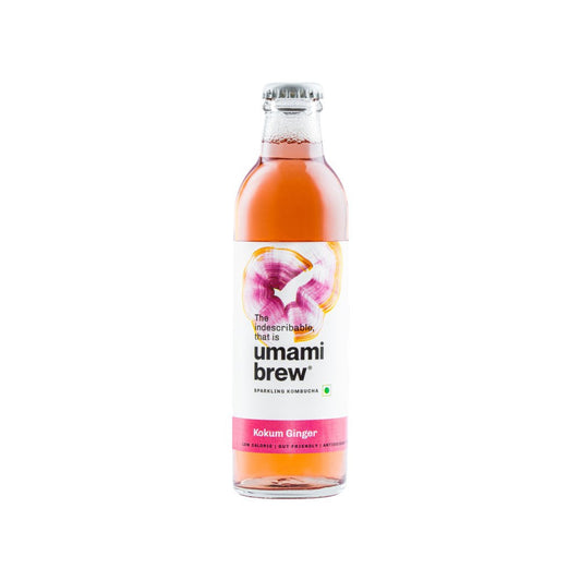 Umami Brew Sparkling Kombucha (Kokum Ginger) : 250 ml