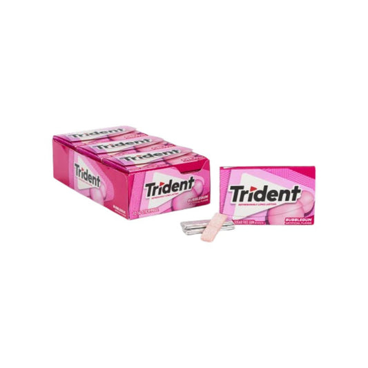 Trident Bubble Gum : 26.6 g