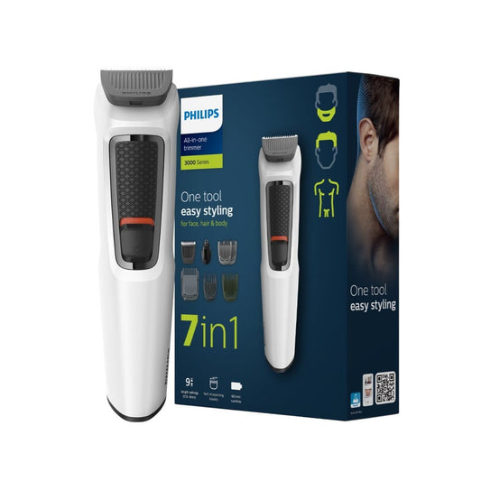 Philips MG3721/65 7 in 1 Multi Grooming Trimmer Kit (White) : 1 unit
