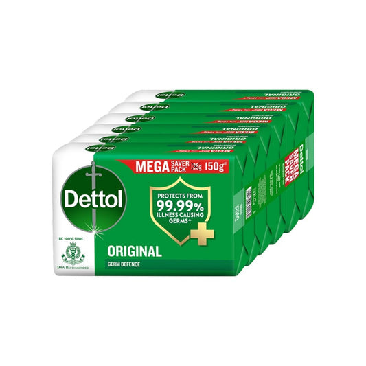 Dettol Original Germ Protection Bathing Bar : 6 x 150 g