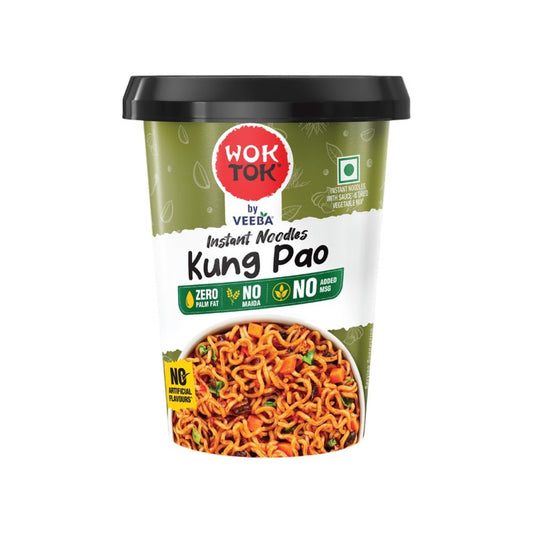 Wok Tok by Veeba Kung Pao Instant Cup Noodles : 92.5 g