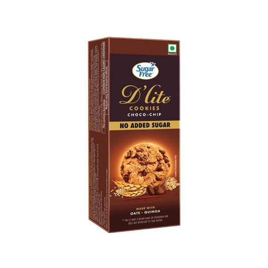 Sugar Free D'Lite Choco Chip Cookies : 75 g