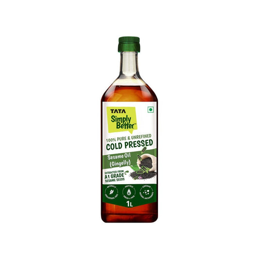 Tata Cold Pressed Sesame Oil /Til Oil : 1 ltr