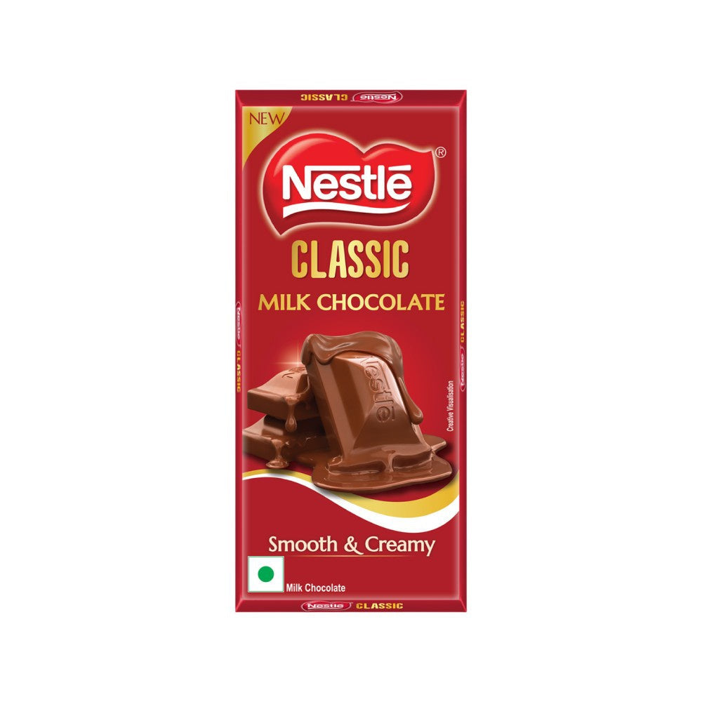Nestle Classic Milk Chocolate Bar Smooth & Creamy : 150 g