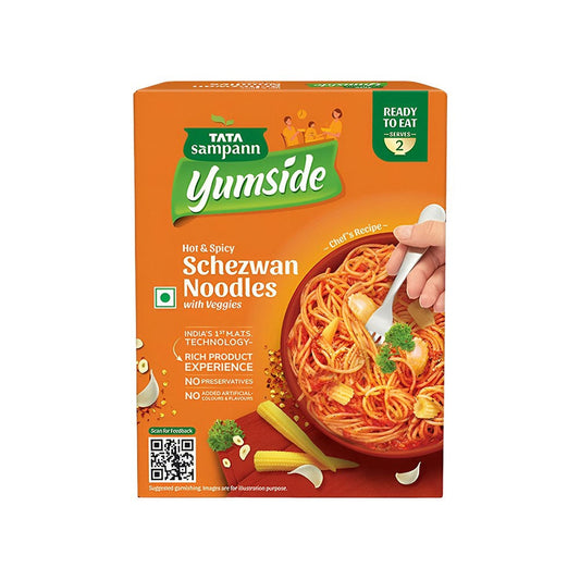 Tata Sampann Yumside Schezwan Noodles With Veggies - Ready to Eat : 285 g